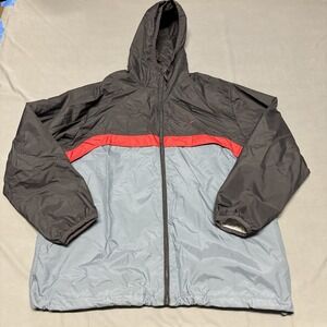 Vintage Nike Full Zip XL Lined Windbreaker 90s Track Jacket Colorblock